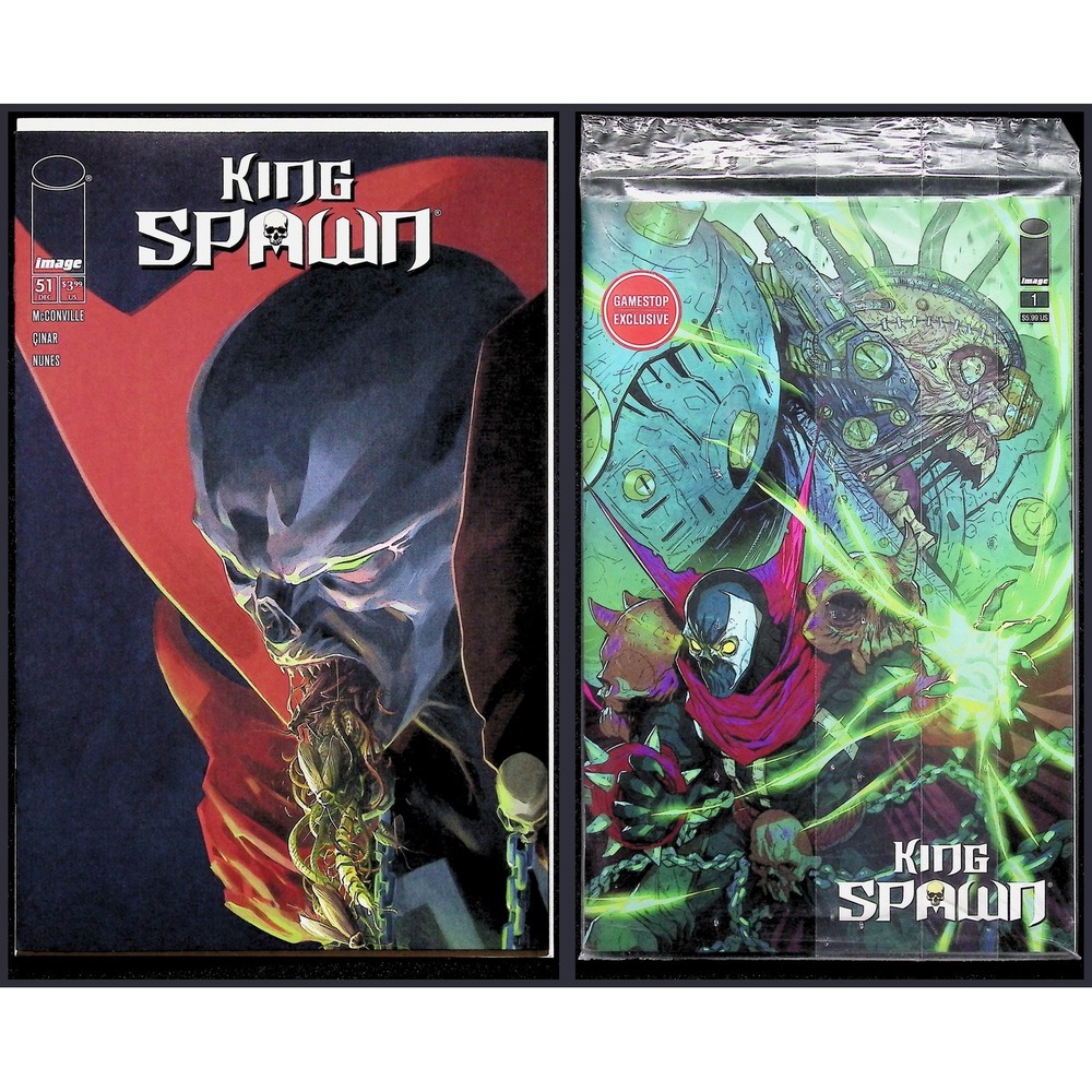 Image Comics King Spawn #1 GameStop Exclusive #51 Variant Comic Lot